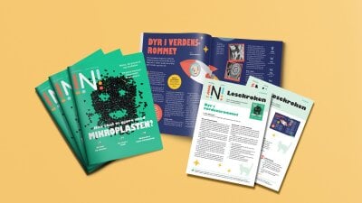 Nysgjerrigper-bladet 3-2019, oppslag og utgaver av Lesekroken